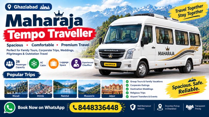 Maharaja Tempo Traveller in Ghaziabad