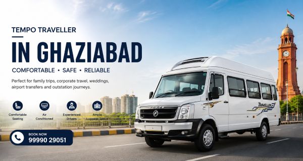 Tempo Traveller in Ghaziabad